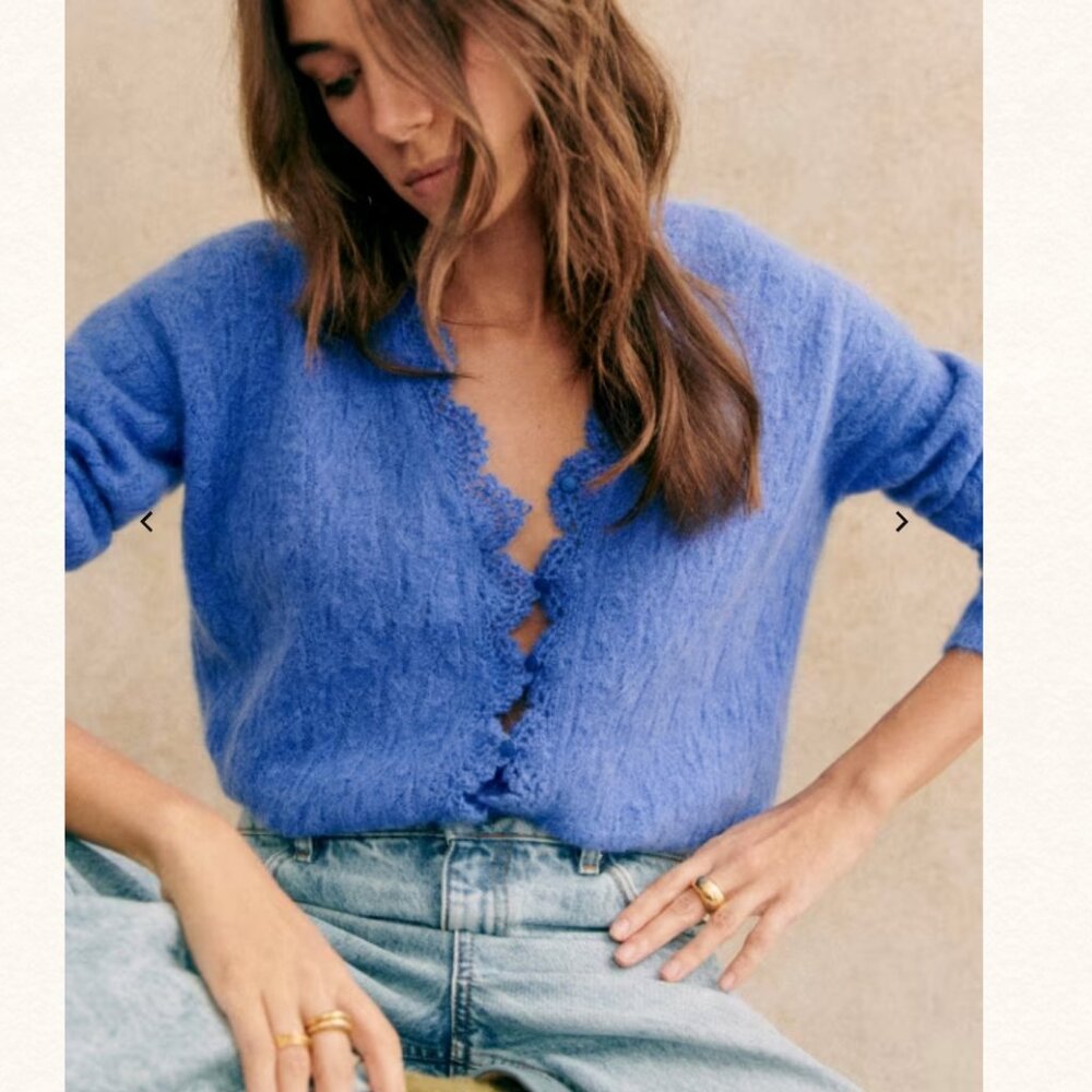 Like new Sezane Anaelle cardigan
